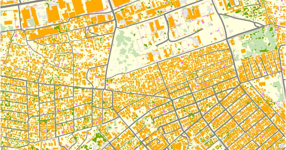 Lusaka base map