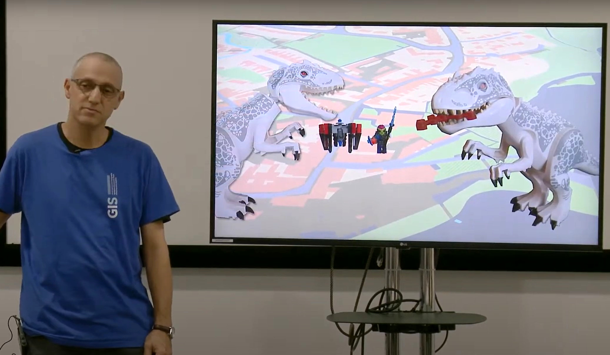 Screenshot from Dinosaur Apocalypse presentation